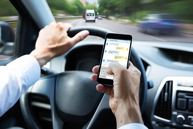 Texting while driving
